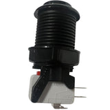 Happ Blue Pushbutton with Horizontal AceMaker Microswitch