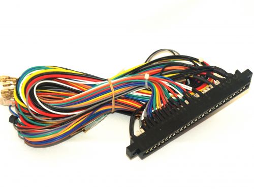 Jamma Harness with 4.8mm Quick Connects suit multi game jamma boards