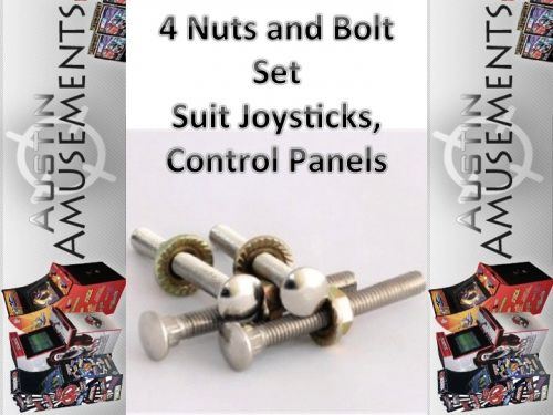 Set of 4 Nuts and Bolts suit Joysticks. 35mm Length