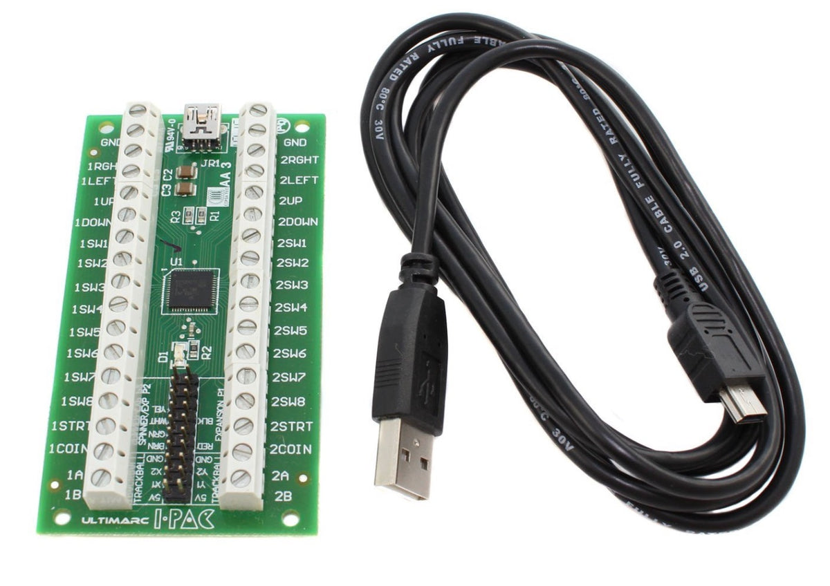 The Ultimate Guide to the I-PAC 2 Controller Board – Austin Amusements
