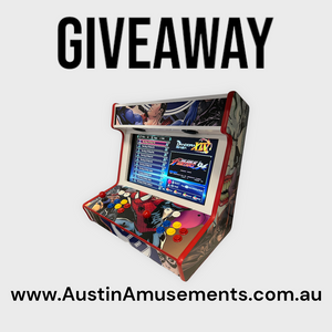 Austin Amusements is Giving Away a Bartop Arcade Machine in time for Christmas.