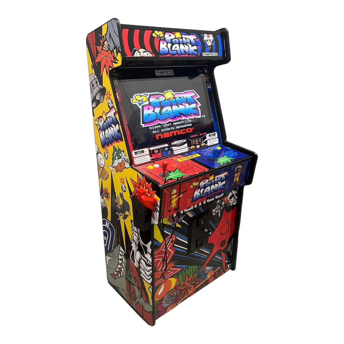Check Out Our Latest Custom-Designed Point Blank Shooting Cabinet Arca ...