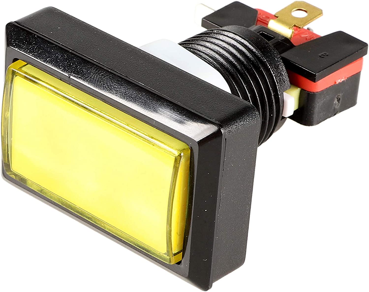 Rectangle Arcade Buttons with LED light & Micro Switch, Choose You Col ...