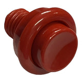 Pinball Pinball Flipper Button Standard 1-3/8″ - Red