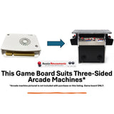 JAMMA Horizontal + Flip to Vertical Games Suit 3 Sided Arcade Machine