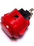 Sanwa OBSF-30, 30mm Pushbutton RED