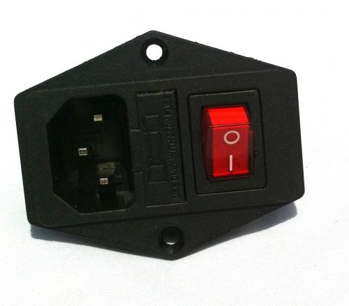 Fused Power Switch Socket, Kettle Plug