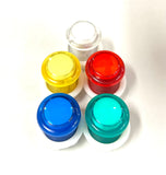 24mm Arcade Button LED - Built in Micro Switch, Choose Your Colour