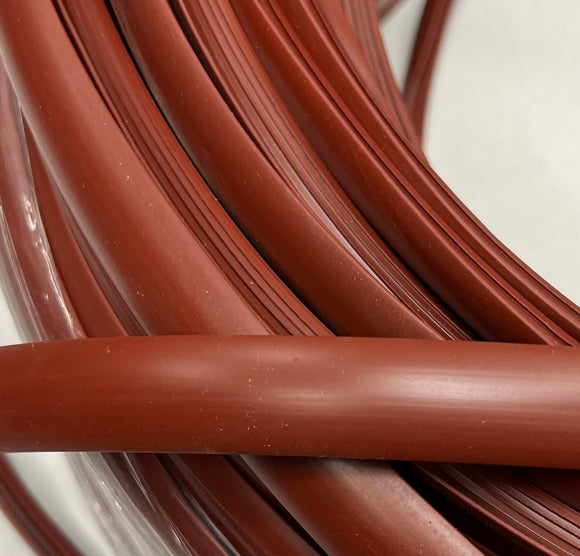 New 18mm Red Wood T-moulding, Sold by the metre