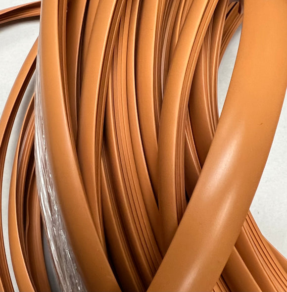 New 18mm Copper T-moulding, Sold by the metre