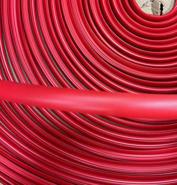 Matte Red 18mm T-moulding, Price per Metre