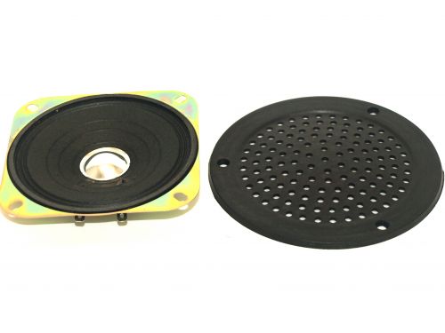 Speaker and Round Grill