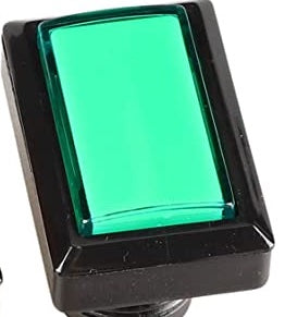 Rectangle Arcade Buttons with LED light & Micro Switch, Choose You Col ...