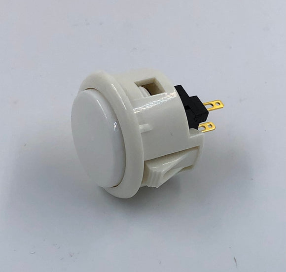 Sanwa OBSF-30, 30mm Pushbutton, White