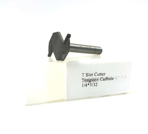 2.38mm T-Moulding Router Bit without Bearing Guide