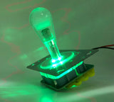 LED Multi Coloured Bat Top Joystick