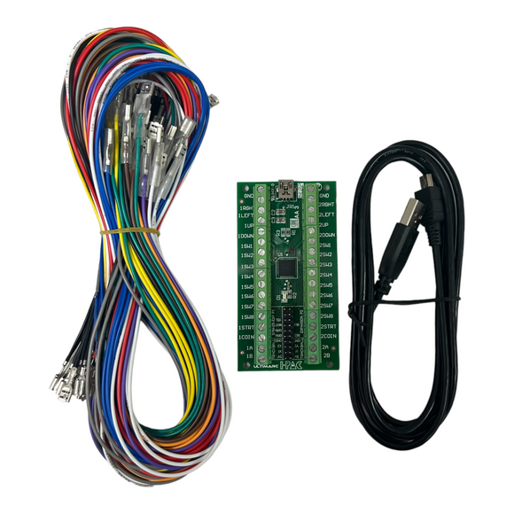 Ultimarc I-Pac 2 and Wiring Kit (30 wires and ground chain)