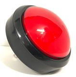 LARGE LED Dome Button, RED