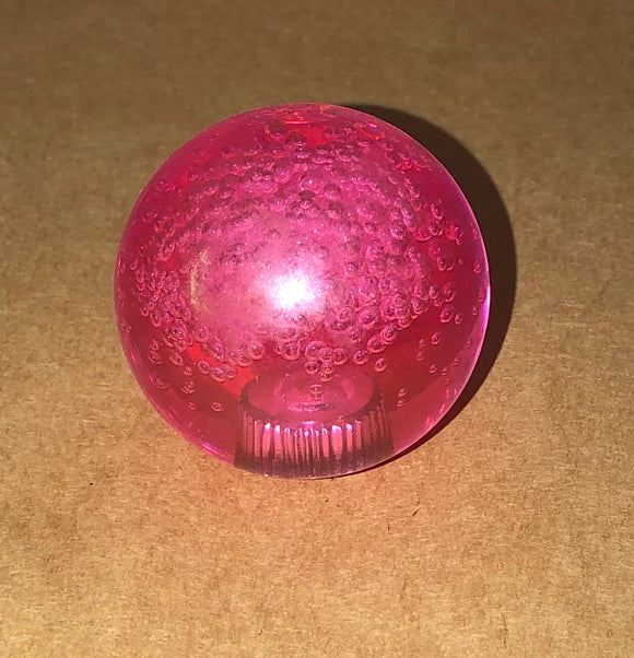 Joystick Knob Large Suit Zippy Joysticks Pink - Clear