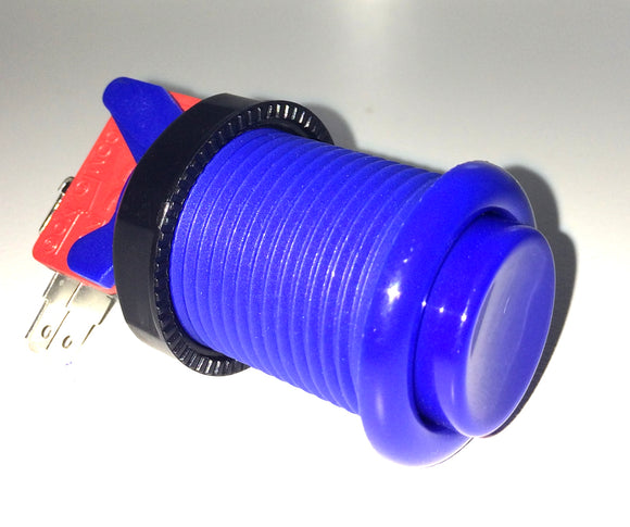 High Quality American Style Push Button Blue