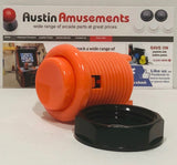 Ausleaf High-Performance Arcade Pushbutton 30mm with Leaf Switches, Choose Your Colour