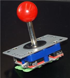 ZIPPY Red Knob Joysticks 8way-4way-2way