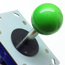 Short Shaft Zippy Joystick Green Top